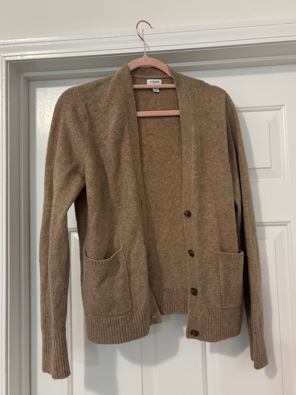 J. Crew Tan Cardigan